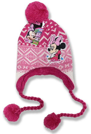 Detská zimná čiapka - Minnie Mouse