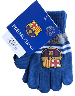 Detské rukavice - FC Barcelona