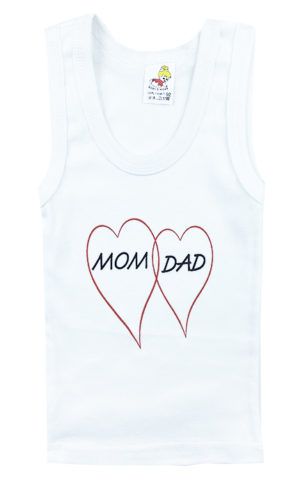 Detské tričko - Mom Dad