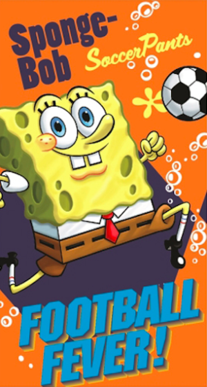 Detský uterák DISNEY - Spongebob (35 x 65)