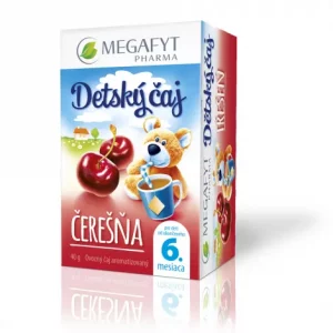 MEGAFYT Detský čaj ČEREŠŇA, ovocný čaj, 20x2 g (40 g)