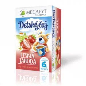 MEGAFYT Detský čaj LESNÁ JAHODA, ovocný čaj, 20x2 g (40 g)