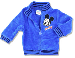 Plyšová kojenecká mikina - Mickey Mouse veľkosť: 86
